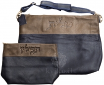  Genuine Leather T&T bags with carrying handle
